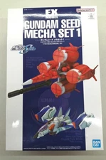 BANDAI EXMODEL Gundam Seed Mech Set 1 Moebius Zero and Skyglassper Used