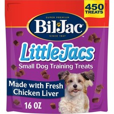 Small Dog Training Treats - Soft Chicken Liver, 16 oz Pack