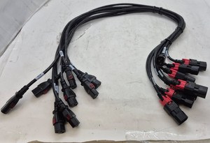 Lot of 8 Zonit Z-lock Power Cable zC14-C13 WS-003-7/ WS-002A-4A