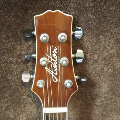 Acoustic Guitar Ashton OM24JP NAT Natural | eBay