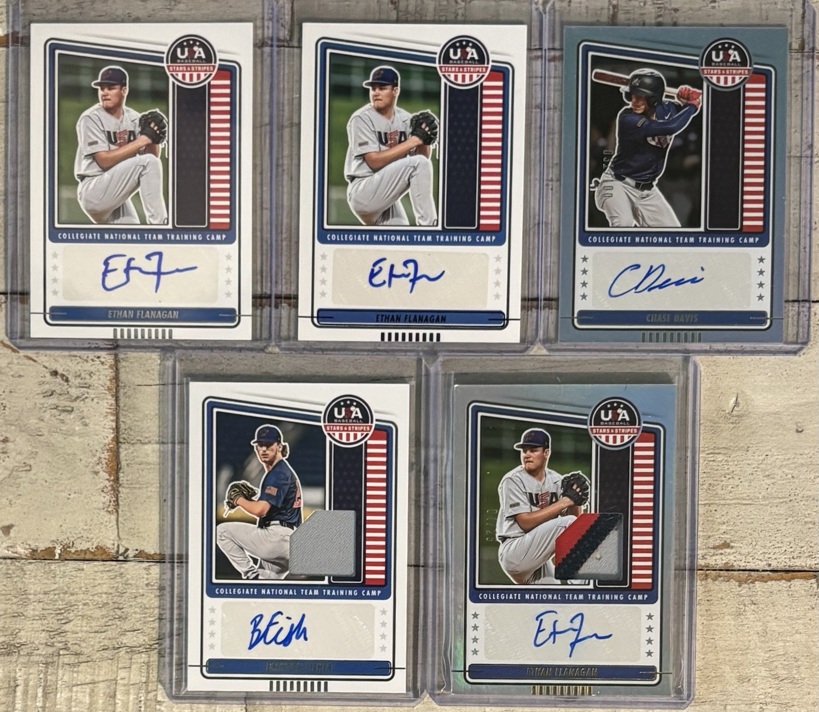 2023 Stars & Stripes USA Baseball Auto  + Patch + SPs Romero Gilbert Lot Of 41 view 5