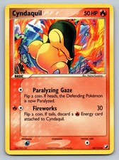 Cyndaquil Common EX Unseen Forces Fire 54/115 on eBay