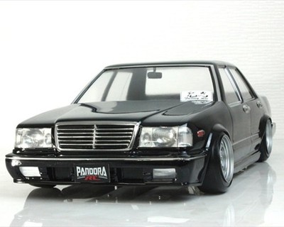 PAB-3190 1/10 NISSAN CEDRIC Y31 DRIFT BODY SET (CLEAR) (257-260MM)