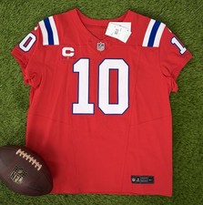 Authentic Drake Maye New England Patriots Throwback Nike Fuse Elite Jersey 48/XL