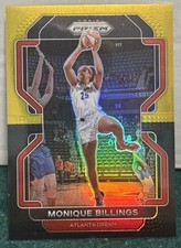 Panini Prizm WNBA 2022 - Black Gold Prizm #150 Monique Billings/5