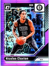 2024-25 Donruss Optic #170 Nicolas Claxton Hyper Pink