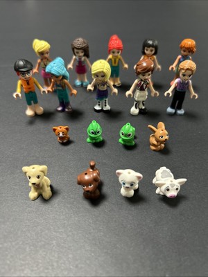 Lego Friends Minifigures With Pets Mixed Lot