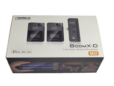 Comica Wireless Microphone BoomX-D MI2 2.4 G for iPhone iPad iPod