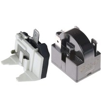 QP-02 3Pin 4.7 Ohm Refrigerator Start Relay Protector 1/2HP Compatible With