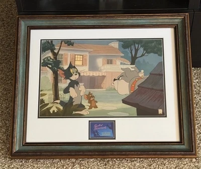 Hanna Barbera Cel Related -Tom & Jerry - Hand Numbered Rare MisPrint - 23/500 - Image 1 of 3
