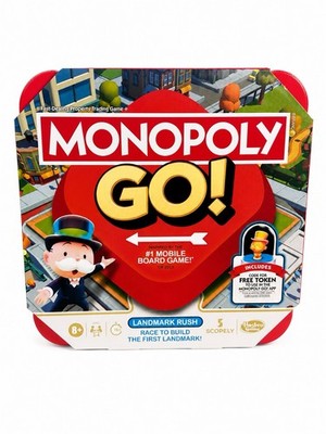 Hasbro Gaming Monopoly GO! Board Game 2-4 Players Ages 8+ G1291