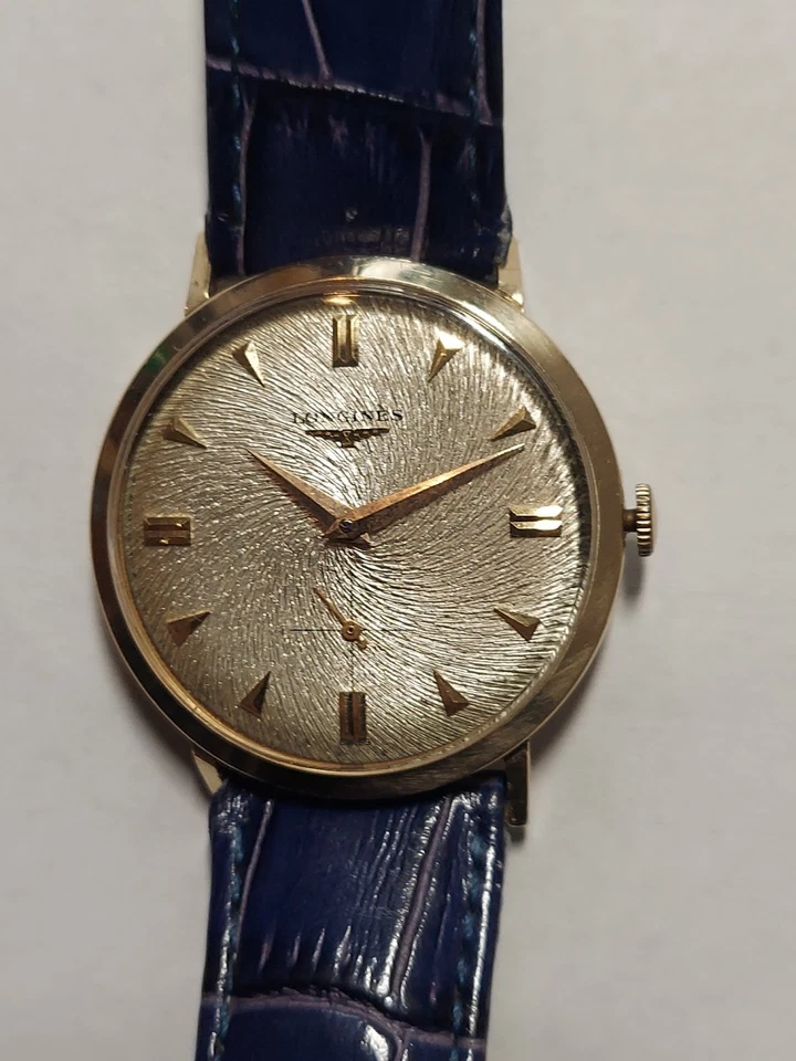 Longines Hermoso Cal 23z Suizo Oro Amarillo 10k Para Hombre 17jevells Manual Foto 4 de 4