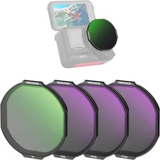 NEEWER CPL/ND Filter Set Insta360 Ace Pro 2 4-Pack , ND8/16/32, Snap, FL-C78
