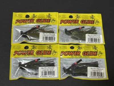Neu PDL TIEMCO Power Glide Jig 1/4oz 4 Farben Set H3.09