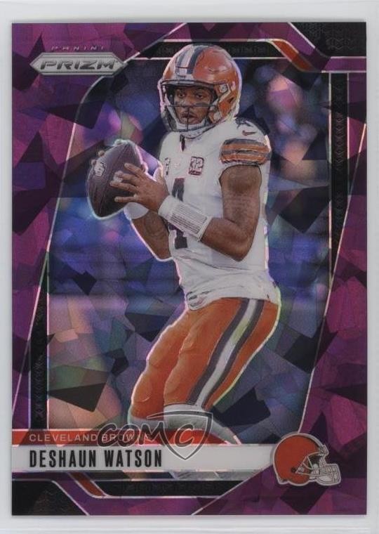 2024 Panini Prizm Purple Ice Prizm 70/225 Deshaun Watson #64 rw6