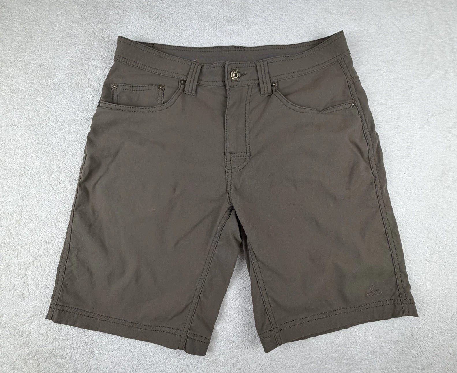 PrAna Brion Shorts Mens 30 Khaki Tan Stretch Hiking Outdoor M3BRIO113
Opens in a new window or tab