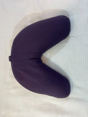 Hugger Mugger V-Shape Meditation Kissen  dark purple   ergonomic