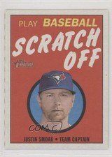 2019 Topps Heritage 1970 Topps Scratch Off Justin Smoak #4 d1f