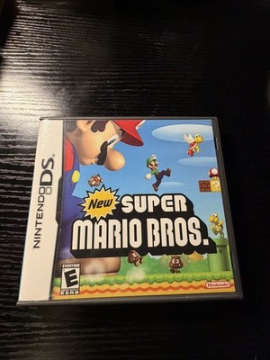New Super Mario Bros. (Nintendo DS, 2006) CIB Complete With Manual, Tested