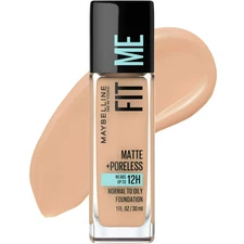 Maybelline New York Fit Me Matte Poreless Foundation Pure Beige,1 Fl Oz