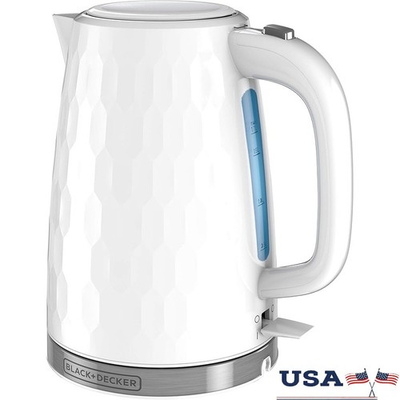 #ad Electric Kettle 1.7L Rapid Boil Cordless Automatic Shutoff Scale Protection New $45.82