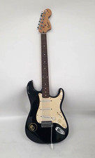Squier Stratocaster Electric Guitar Black Solid Body comes with guitar bag