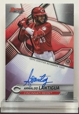 2025 Bowman's Best Arnaldo Lantigua On Card Auto #B25-AL Cincinnati Reds