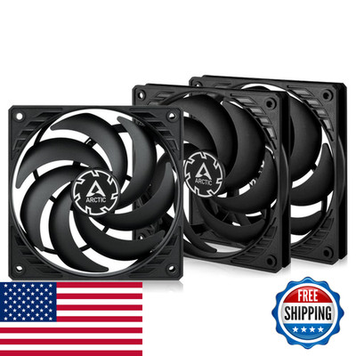 Arctic P12 Slim Pwm Pst 3 Pack - Pc Fans 120Mm Case Fan Pwm Sharing Technology