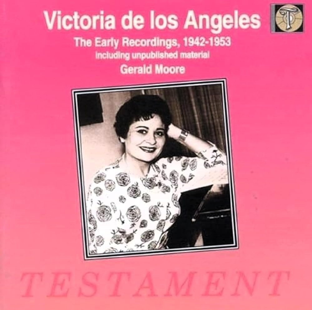 Victoria De Los Angeles The Early Recordings 1942-1953 Testament CD