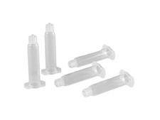 Nordson EFD 7366045 Syringe Barrel Piston Kit, 5cc, Clr/Wht, General Purpose,
