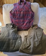 Lot of 3 Womens Vests - Large