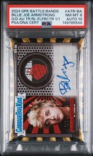 2024 SOLID FOILFRACTOR BORDER 1/1 #ATR-BA BILLY JOE ARMSTRONG 1/1 PSA 8 AUTO 10