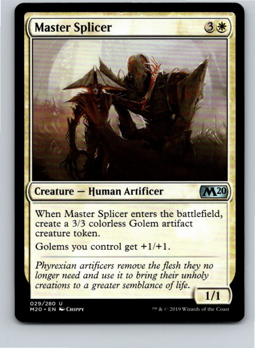 Magic the Gathering Master Splicer Core Set 2020 MTG Free Shipping!