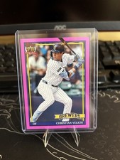 2026 Topps Series 1 CHRISTIAN YELICH Milwaukee Brewers 91 TOPPS PINK #T91-83
