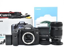  MINT 3074 Shots Canon EOS 7D 18MP Digital SLR Camera Lens EF-S 55-250mm U1