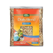 Wild Harvest Daily Blend Bird Food for Parakeet Canary Finch 5 lbs Bag