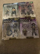 Mcfarlane KISS Psycho Circus Action figure Set of Four Sealed!! *1998*4 Figs MOC
