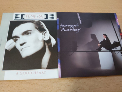Feargal Sharkey - 2 x Vinyl Single - A Good Heart  +  You Little Thief