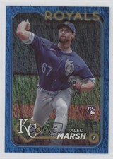 2024 Topps Series 1 Blue Holofoil 178/999 Alec Marsh #163 13h9