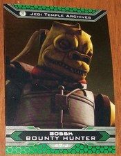 Topps Chrome Star Wars Bossk Bounty Hunter Card-47J