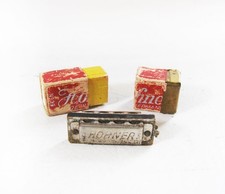 Rough Vintage German Hohner No.39 Mini Harmonica - Works Fine