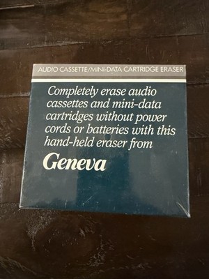 Vintage Magnetic Field Geneva Cassette & Mini-Data Cartridge Media Eraser QM-230