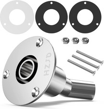 Thru Hull Exhaust Skin, 24Mm Stainless Steel 316, for Diesel Parking Heaters