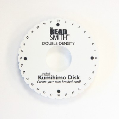 BeadSmith  Kumihimo Double Density Mini Disk 10.8cm * Braiding Project Tool