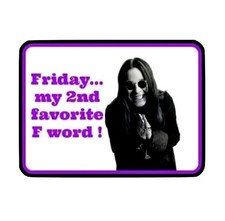 Ozzy Osbourne Sticker Die Cut Laminated