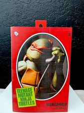 NECA TMNT Ultimate Michelangelo 1990 Movie 35th Anniversary Walmart Exclusive