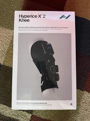 #ad Hyperice X 2 Knee Advanced Heat and Cold Contrast Therapy Device NEW SEALED $330.00