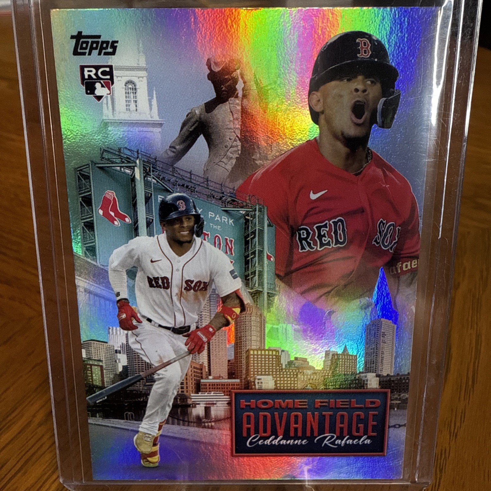 2024 Topps Chrome Update Series - Home Field Advantage Ceddanne Rafaela #HFAC-26