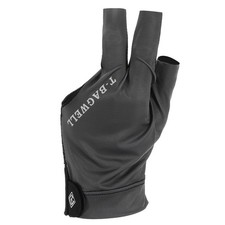 3 Finger Pool Glove Left Hand, Billiard Gloves, Gray