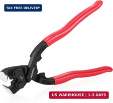 WORKPRO 8 Inch Nail Puller Pliers, High Leverage End Cutting Pliers with Grippin